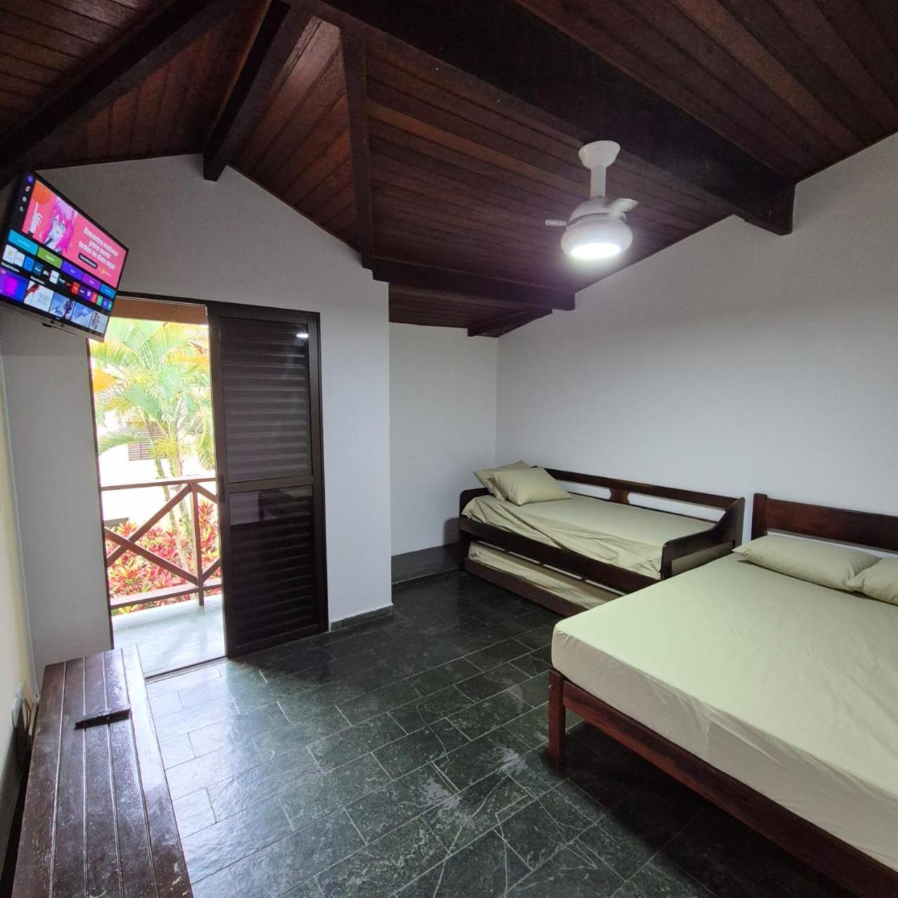 Casa Com 2quartos 1mezanino Wifi Piscina *